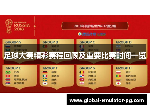 足球大赛精彩赛程回顾及重要比赛时间一览 足球大赛精彩赛程回顾及重要比赛时间一览